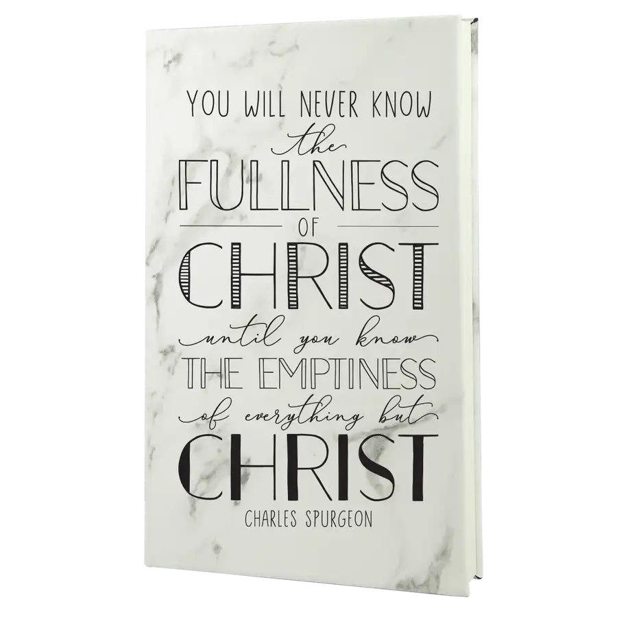 Fullness Of Christ Leatherette Hardcover Journal