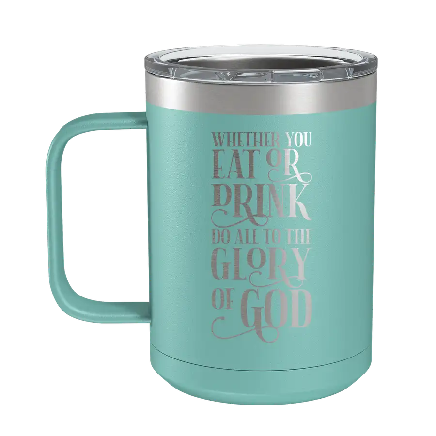 Eat or Drink 15oz Insulated Camp Mug