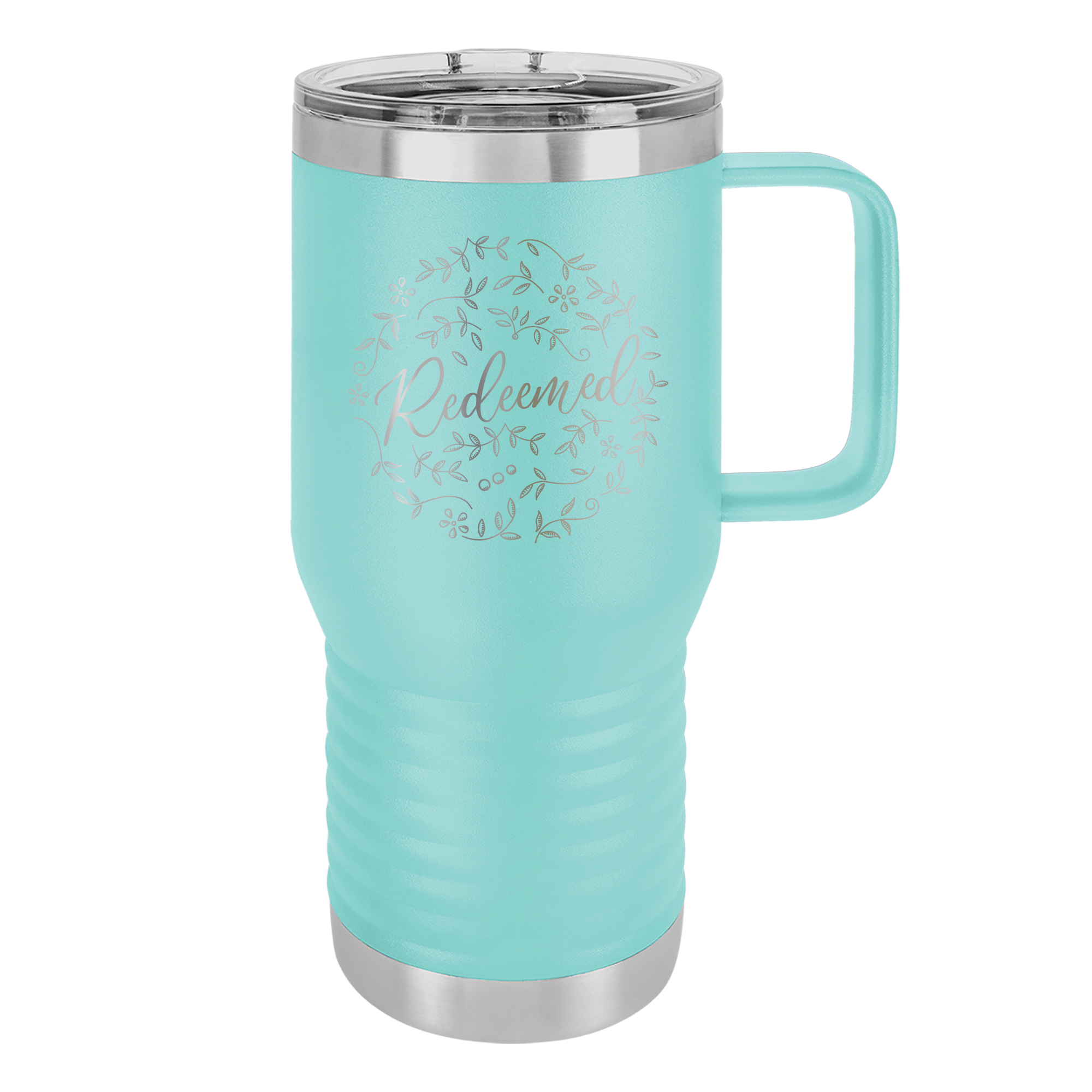 Redeemed Floral 20oz Insulated Travel Tumbler