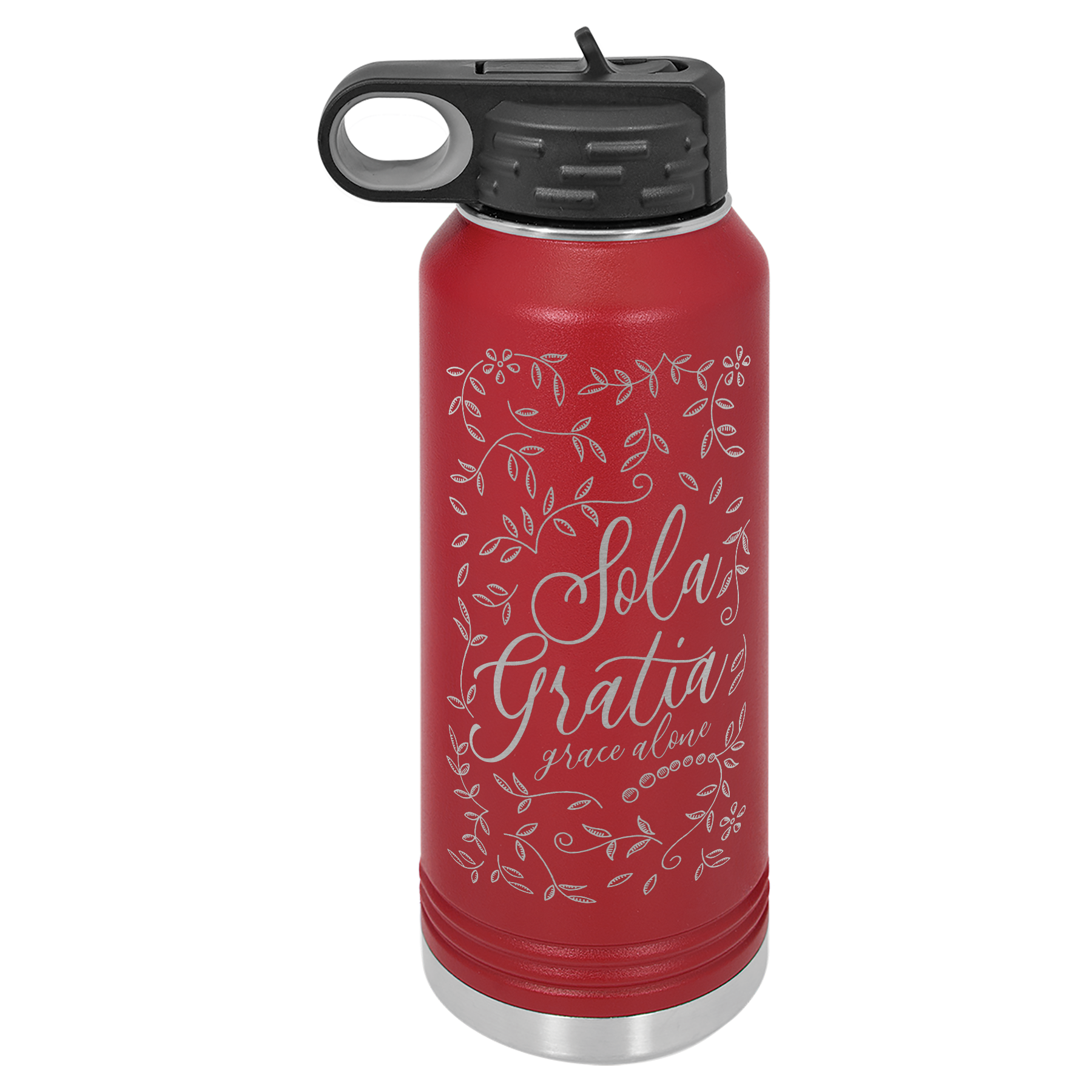 Sola Gratia Floral Insulated Bottle