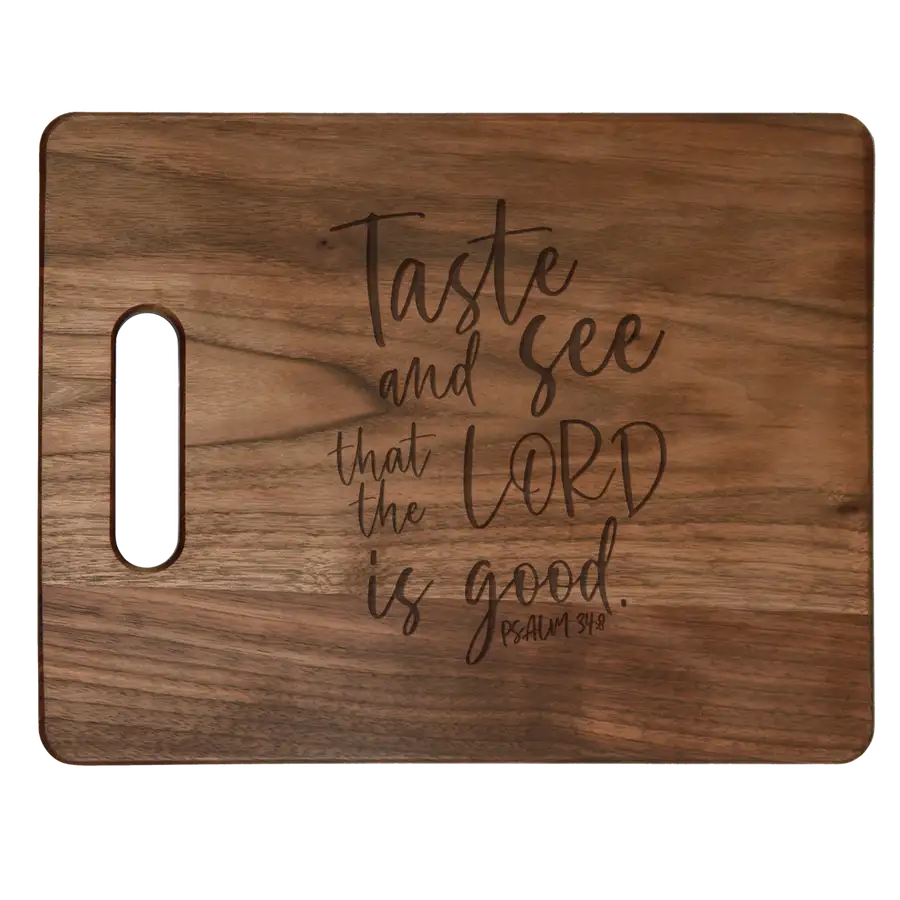 Taste And See Cutting Board