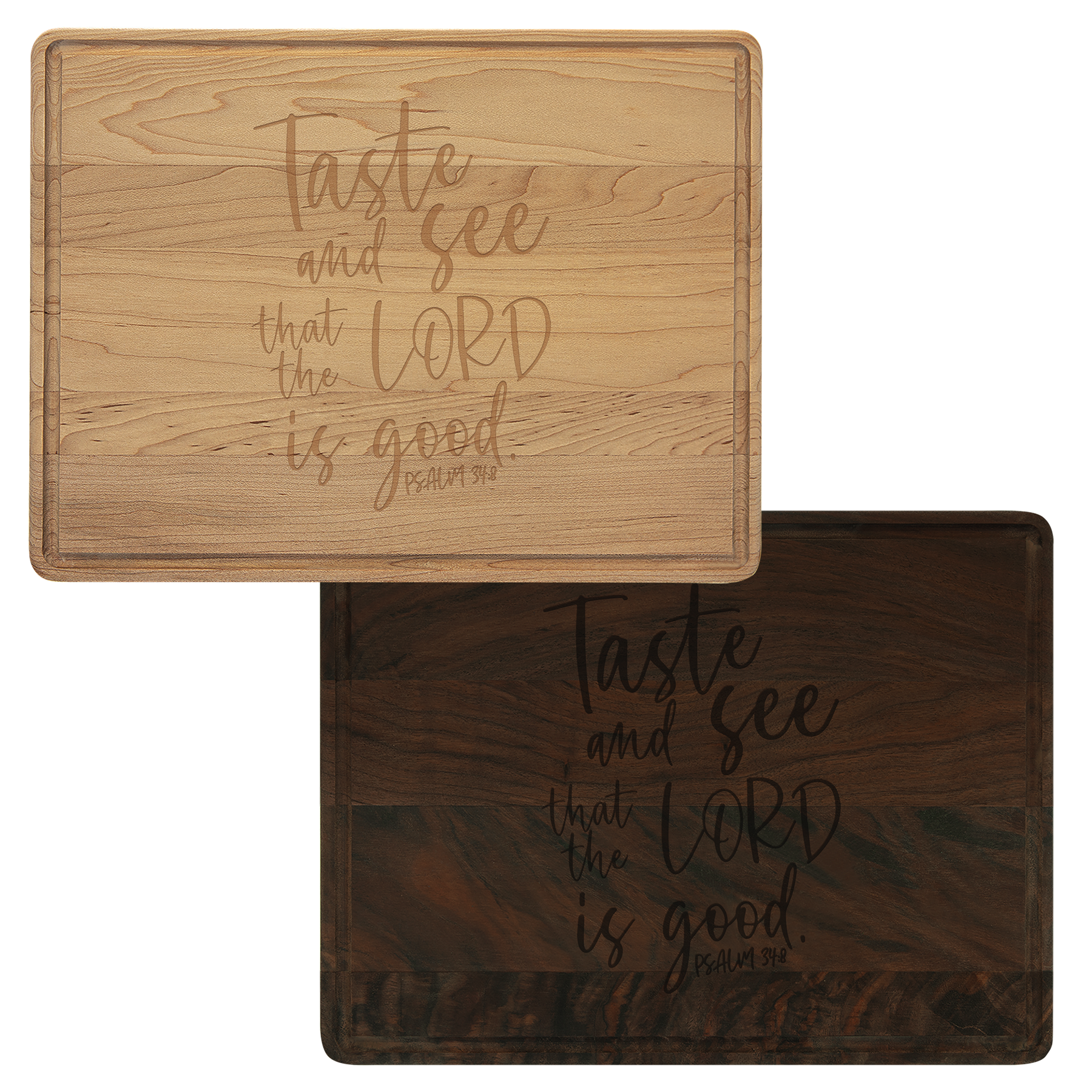 Taste And See Cutting Board Drip