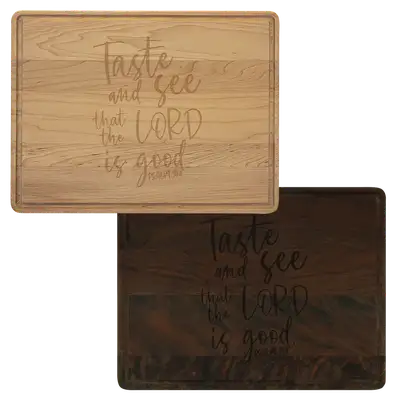 Taste And See Cutting Board Drip