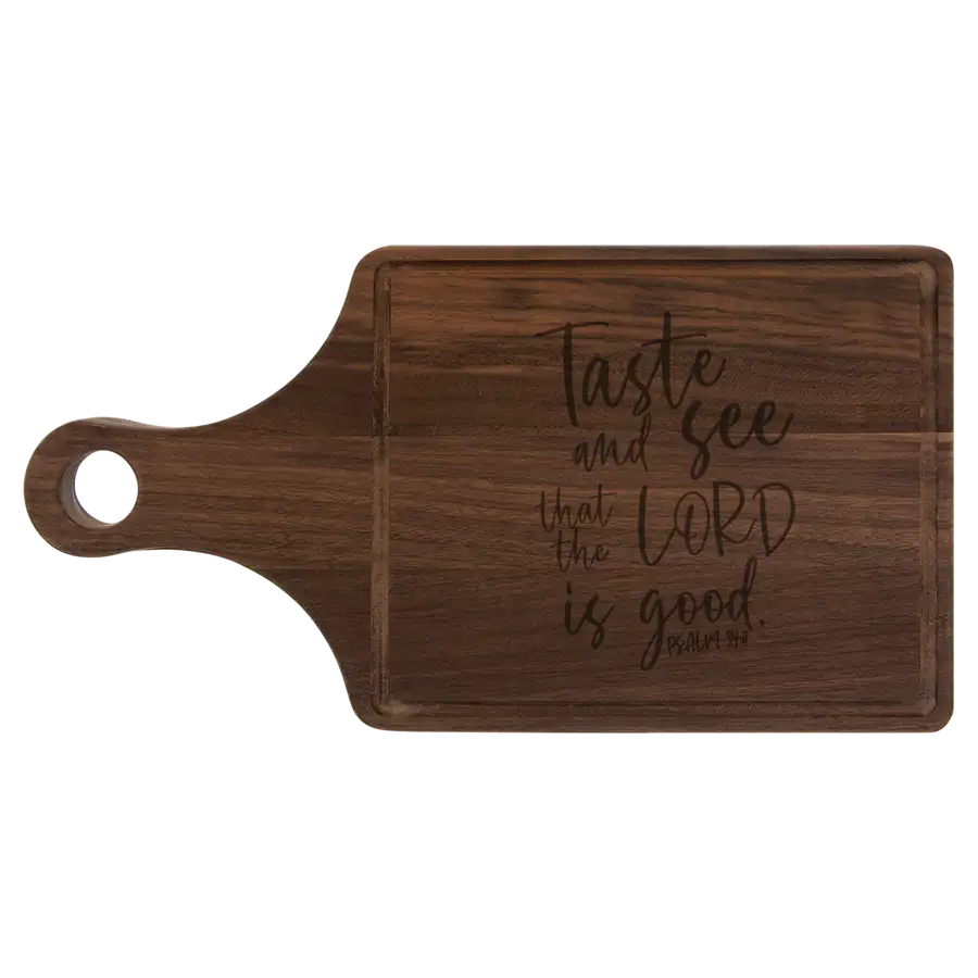 Taste And See Cutting Board Paddle #2