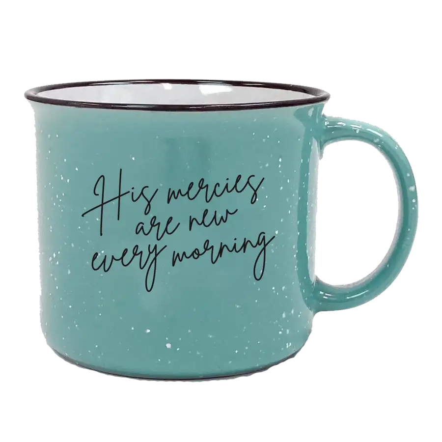 His Mercies Are New Camp Mug #2