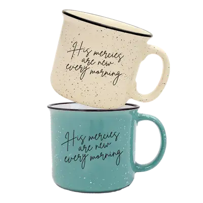 His Mercies Are New Camp Mug