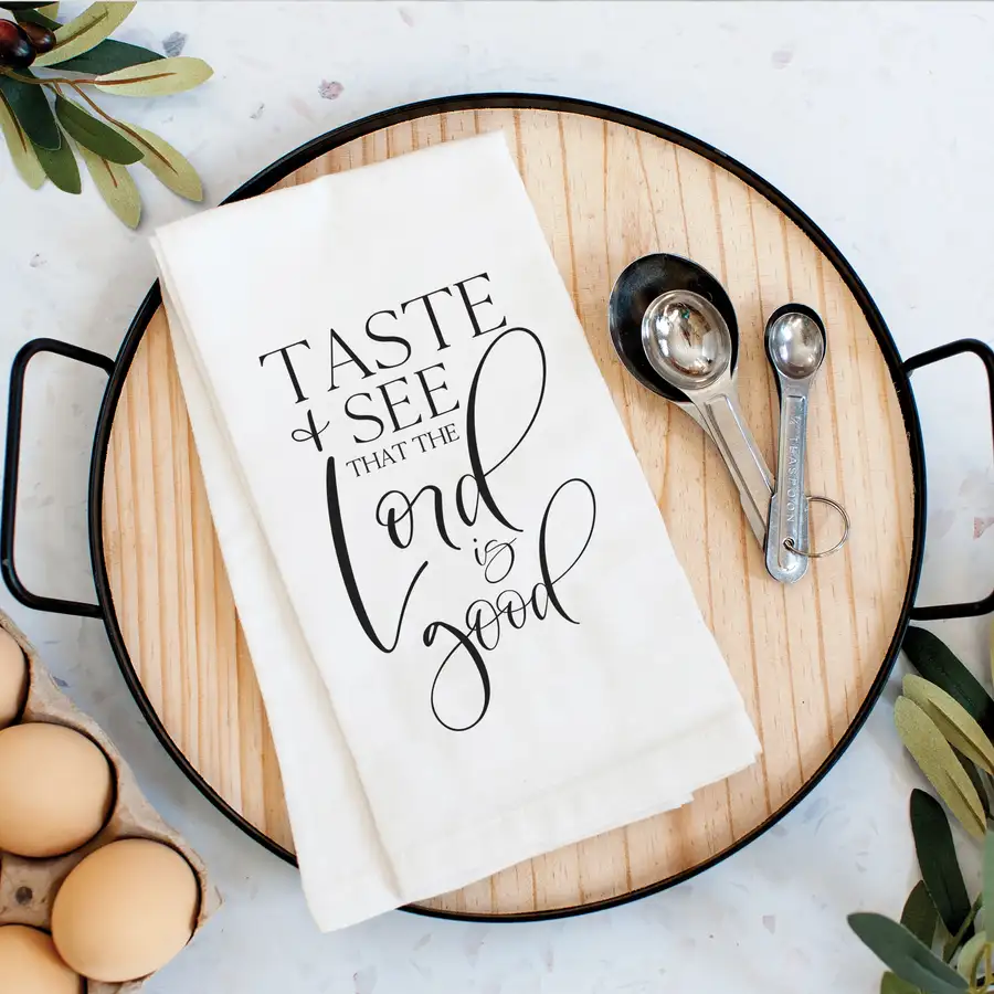 Taste And See Tea Towel #2