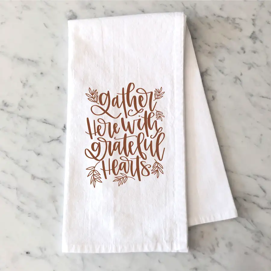 Gather Here Tea Towel