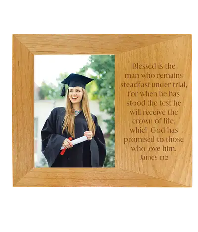 Blessed Is The Man James 1:12 Frame