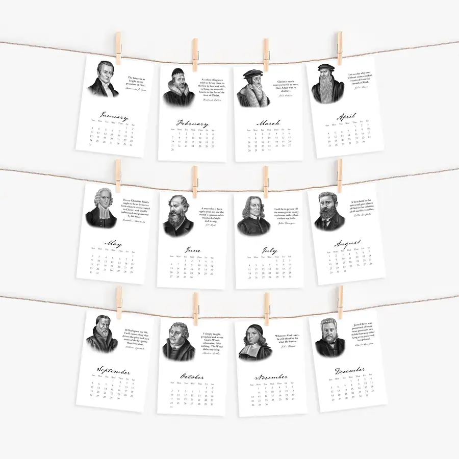 2027 Theologian Calendar Set