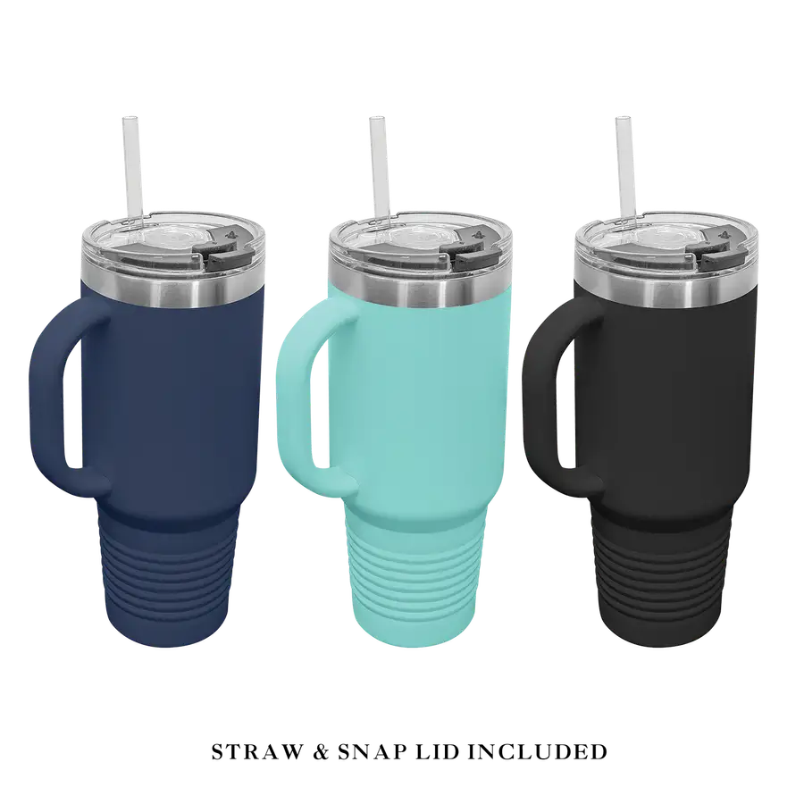 Factory Of Idols 40 oz Insulated Travel Tumbler #2