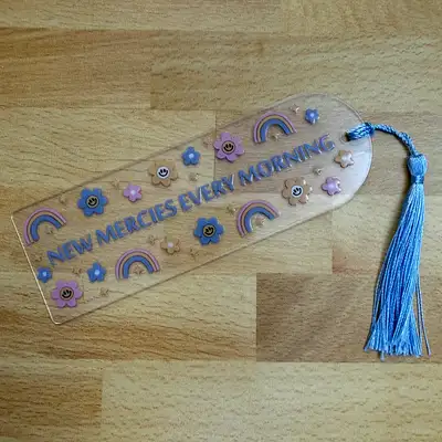 New Mercies Acrylic Bookmark