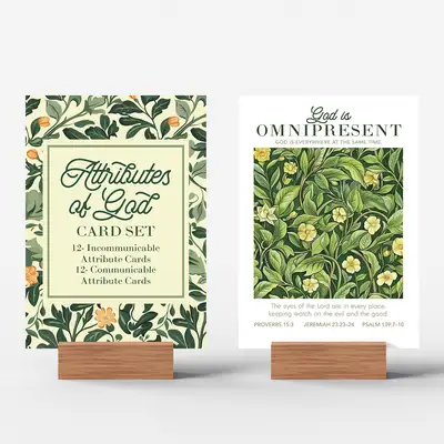 Attributes Of God Card Set