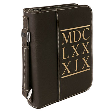 1689 BCF Roman Numerals Bible Cover