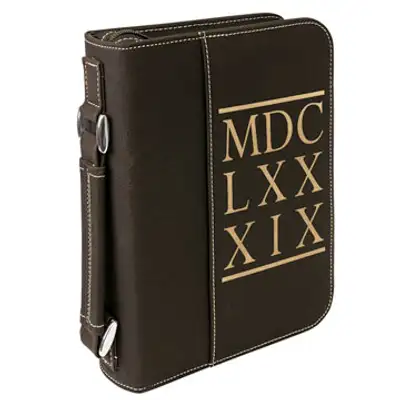 1689 BCF Roman Numerals Bible Cover
