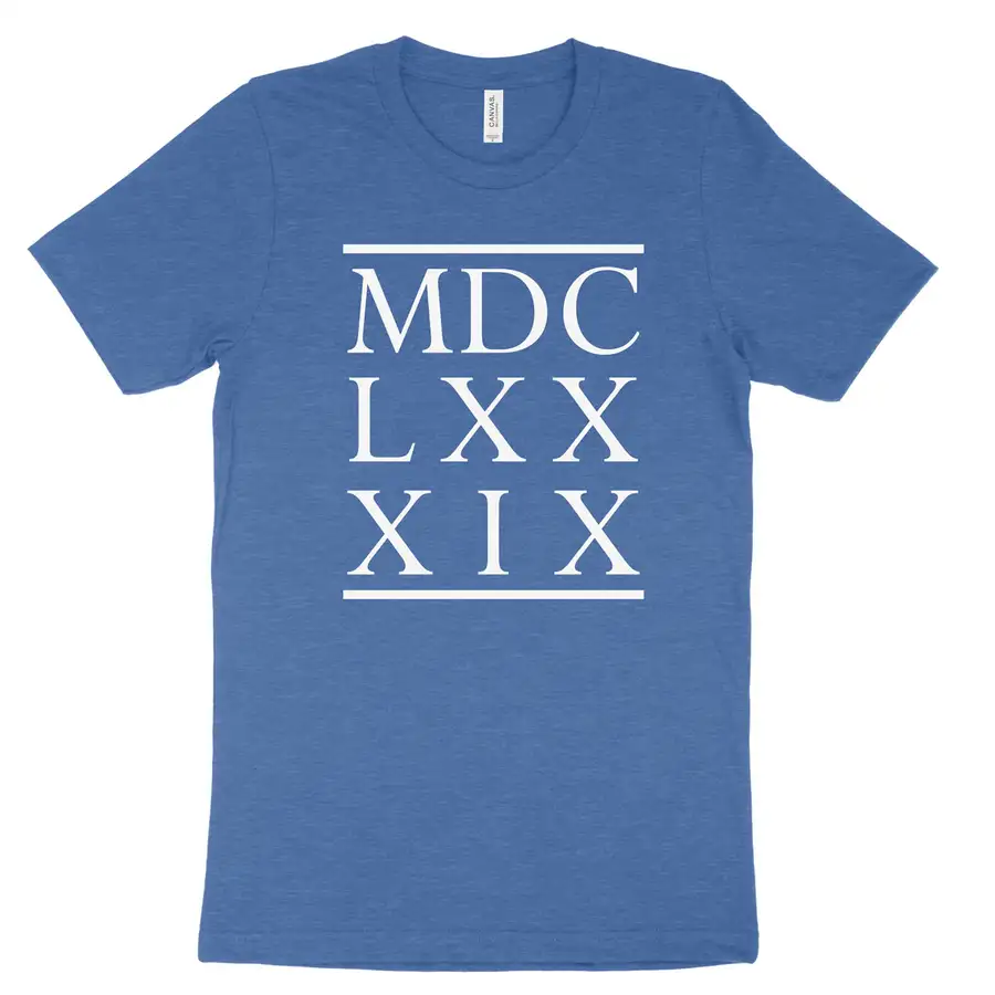 1689 BCF Roman Numerals Tee