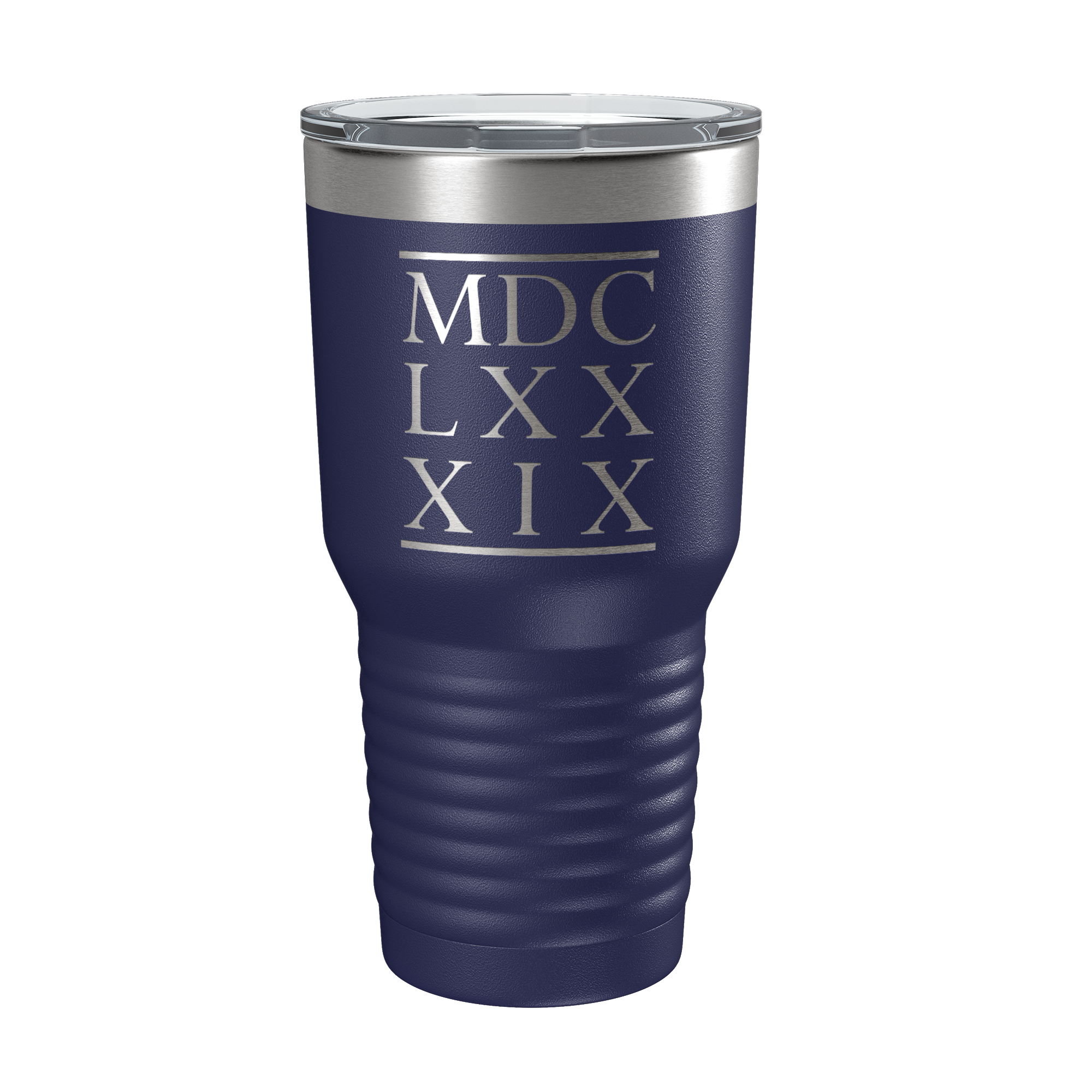 1689 BCF Roman Numerals 30oz Insulated Tumbler
