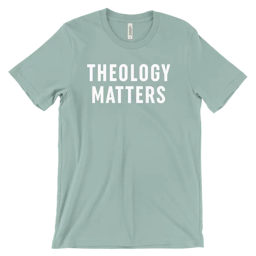 Theology Matters Block Quick Ship Tee