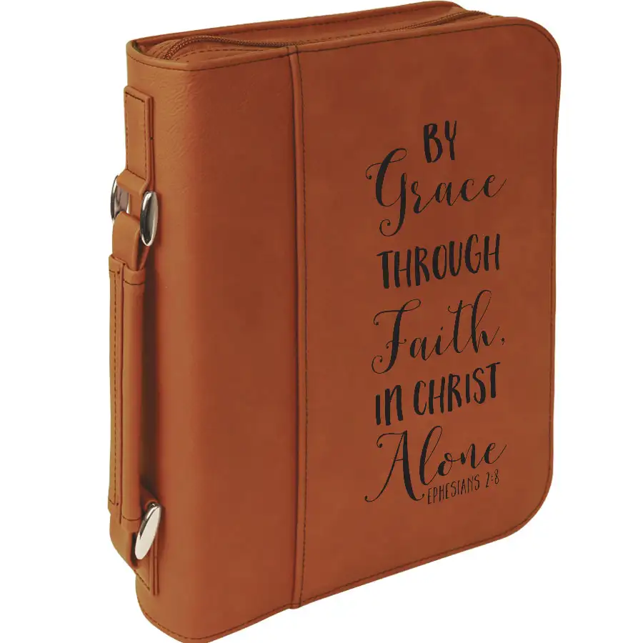 By Grace Through Faith Bible Cover