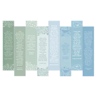 Easter Book Bookmark Set