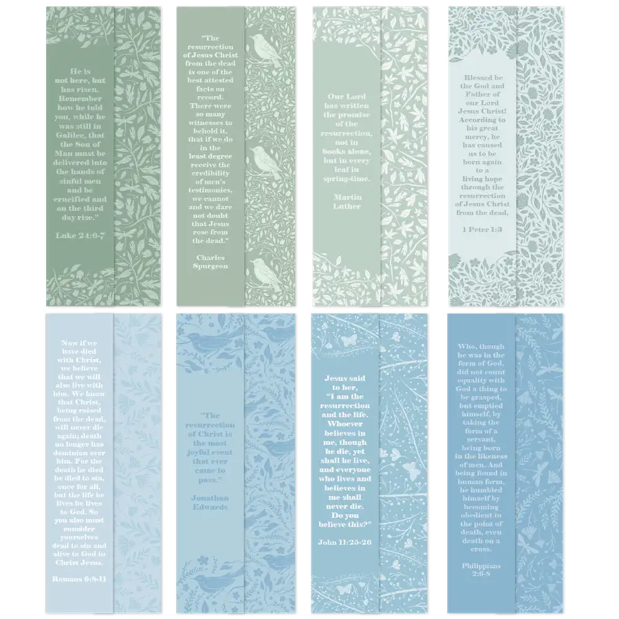 Easter Book Bookmark Set #3