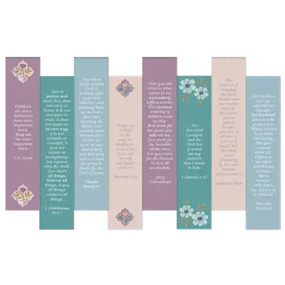 Mothers Day Bookmark Set