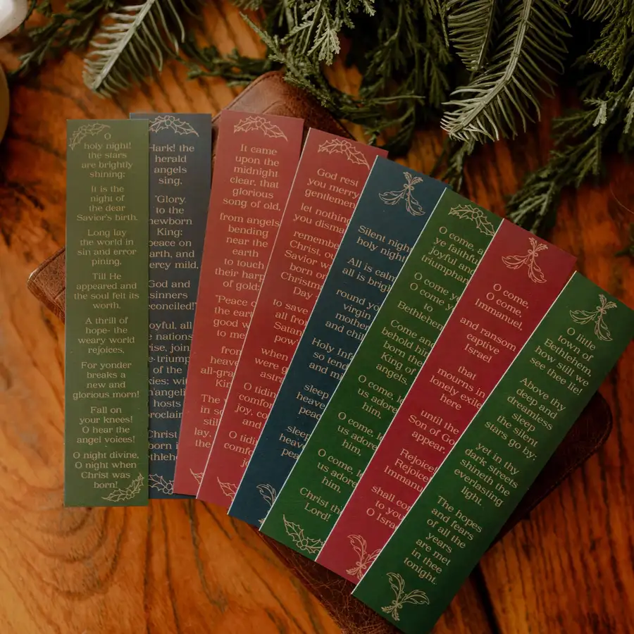 Christmas Bookmark Set #2