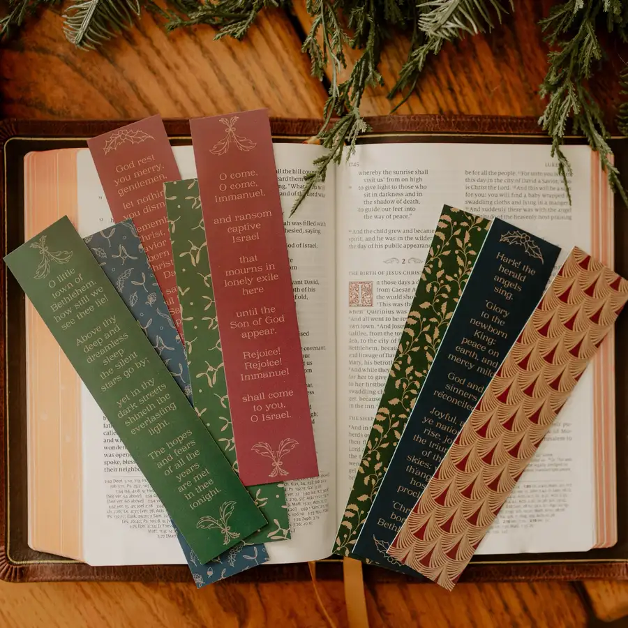 Christmas Bookmark Set #3