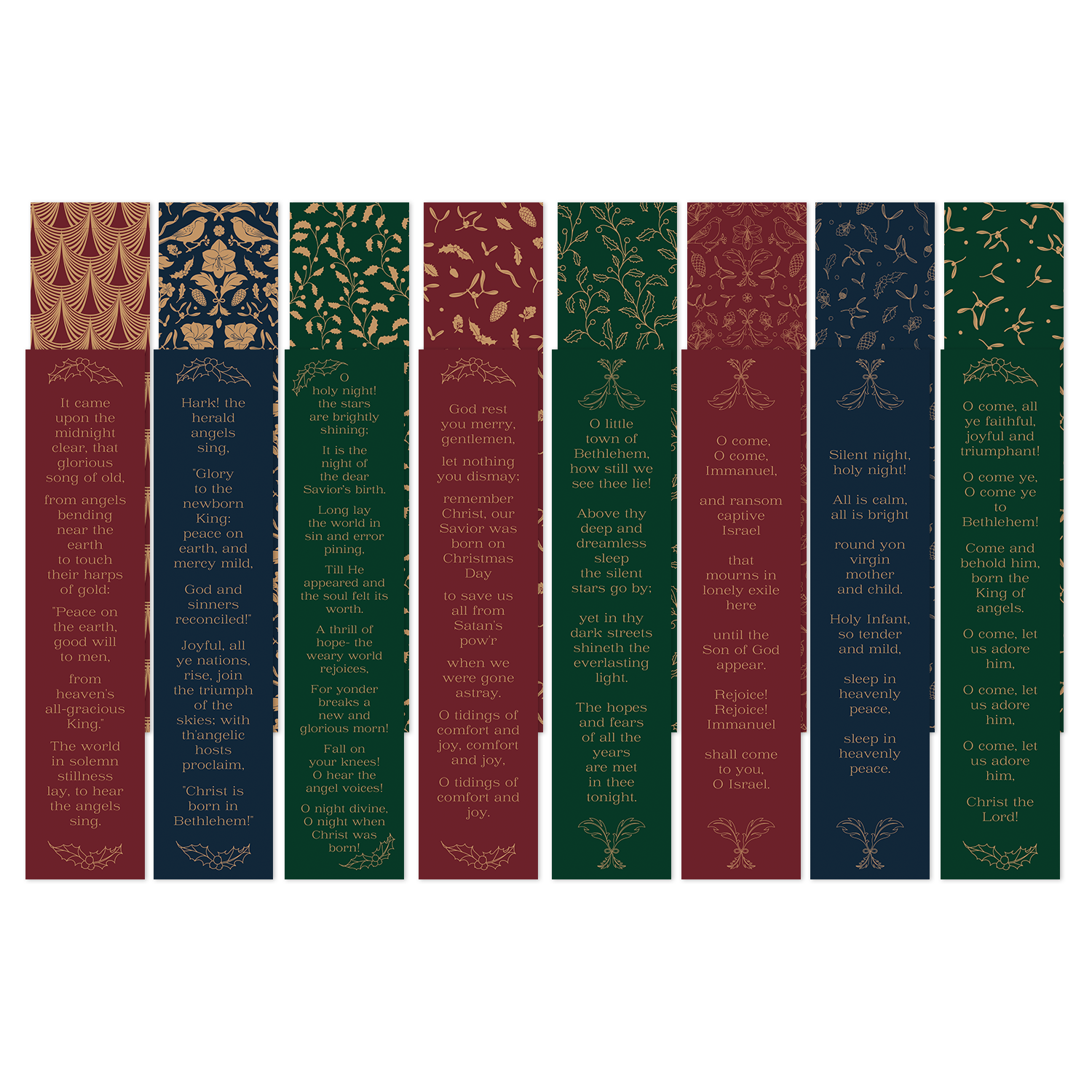 Christmas Bookmark Set