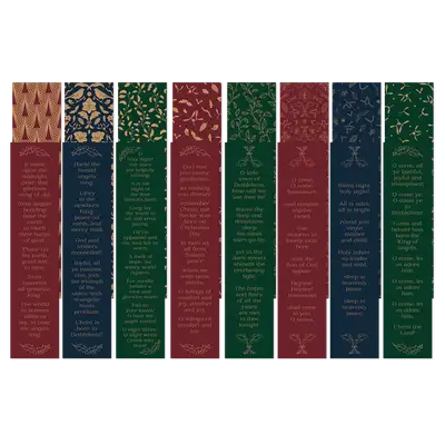 Christmas Bookmark Set
