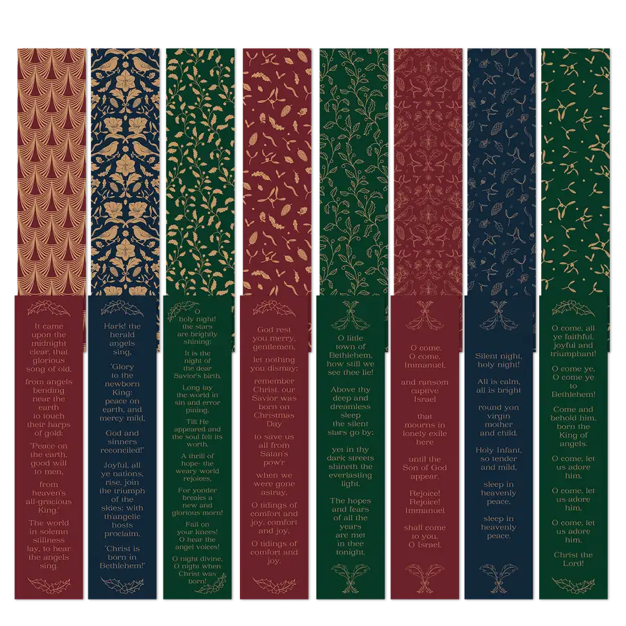 Christmas Bookmark Set #3