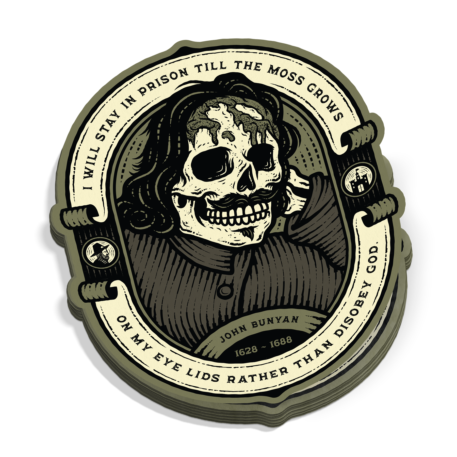 I'd Rather Stay In Prison Sticker