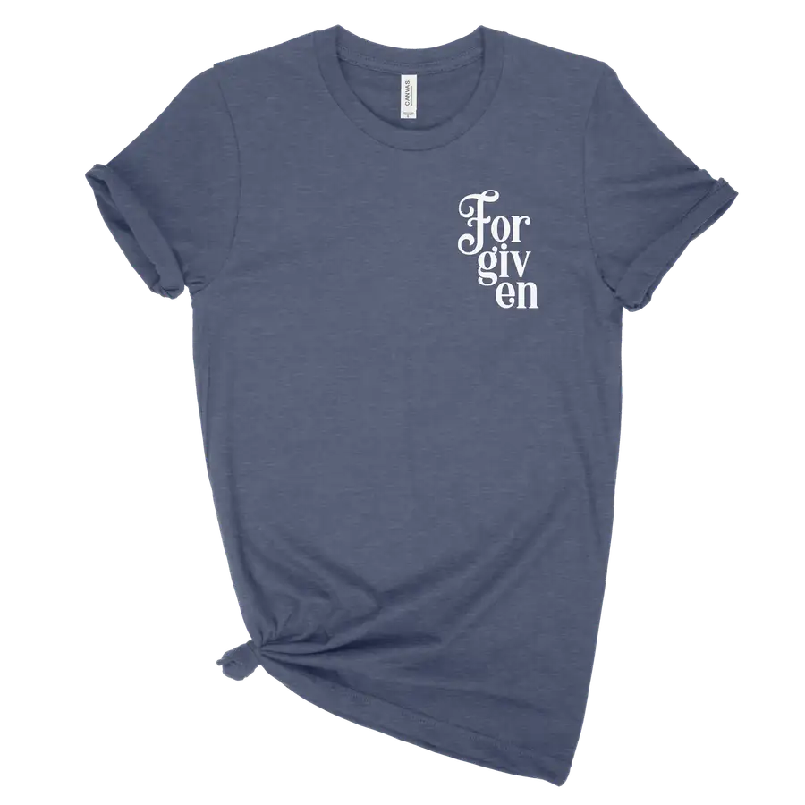 Forgiven Left Chest Unisex Tee