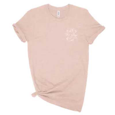 Do All To The Glory Left Chest Unisex Tee