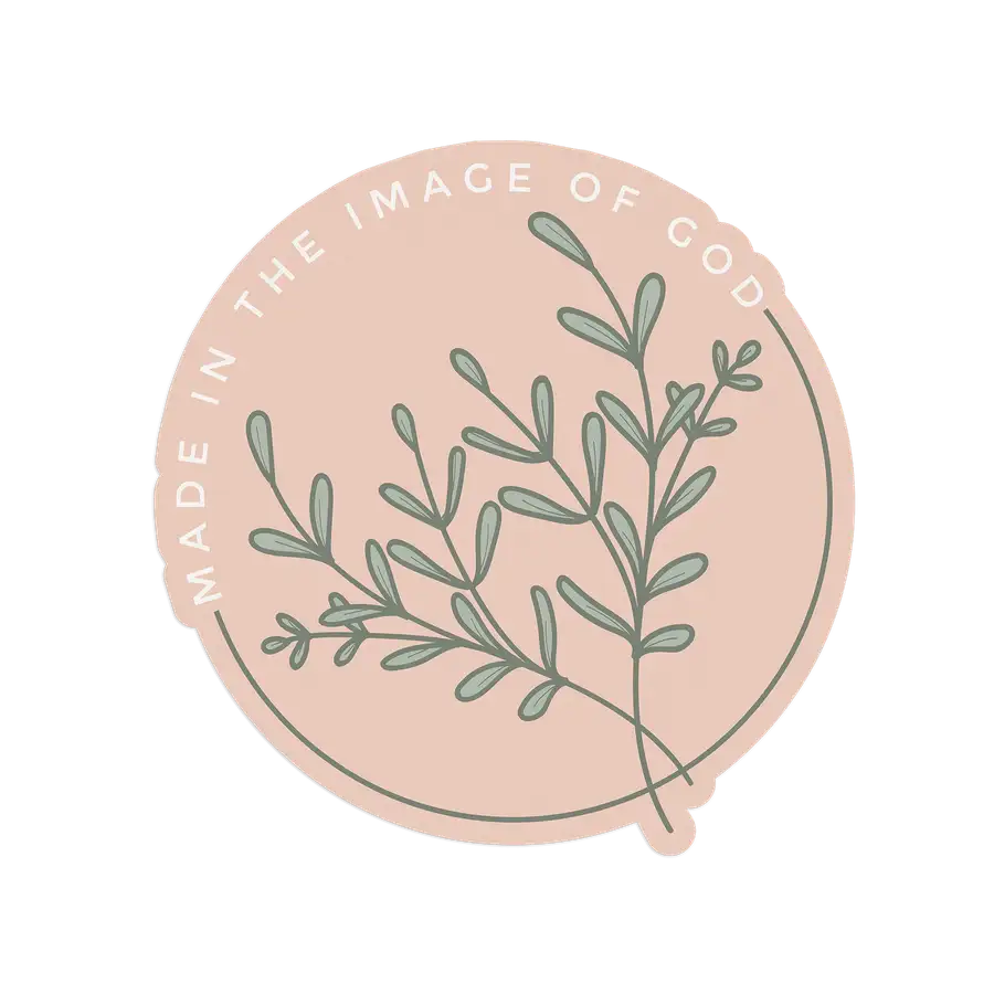 Made In The Image Of God Sticker #2