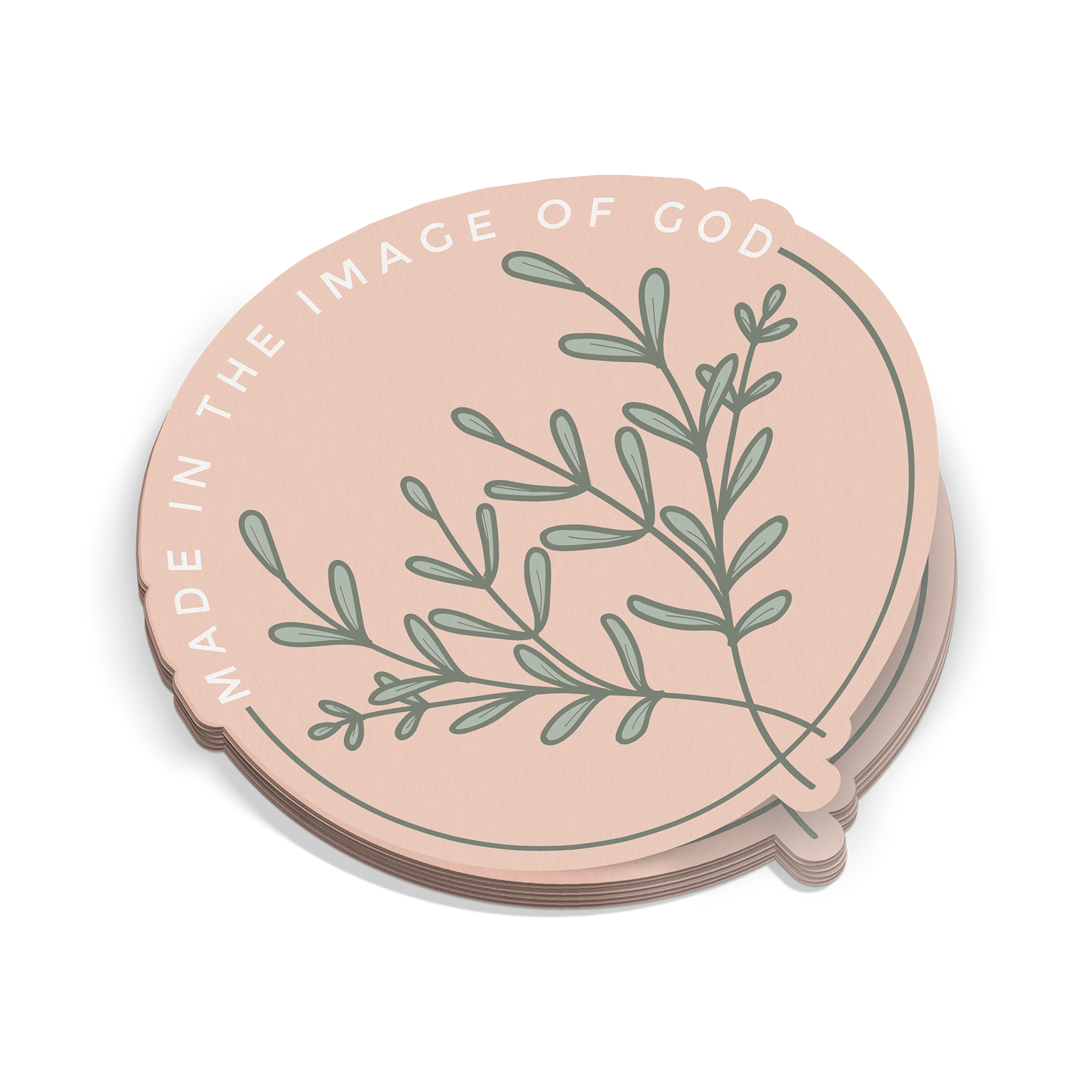 Made In The Image Of God Sticker