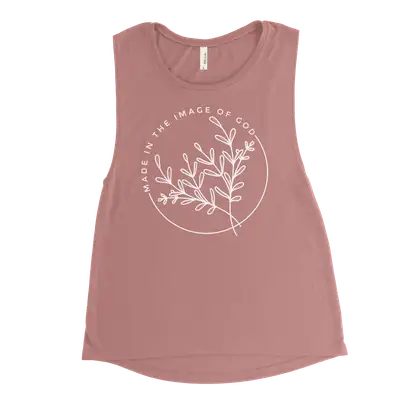 Made In The Image Of God Muscle Tank