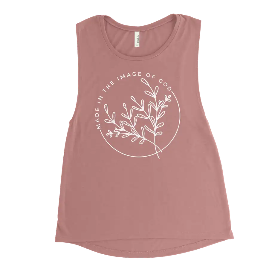 Made In The Image Of God Muscle Tank