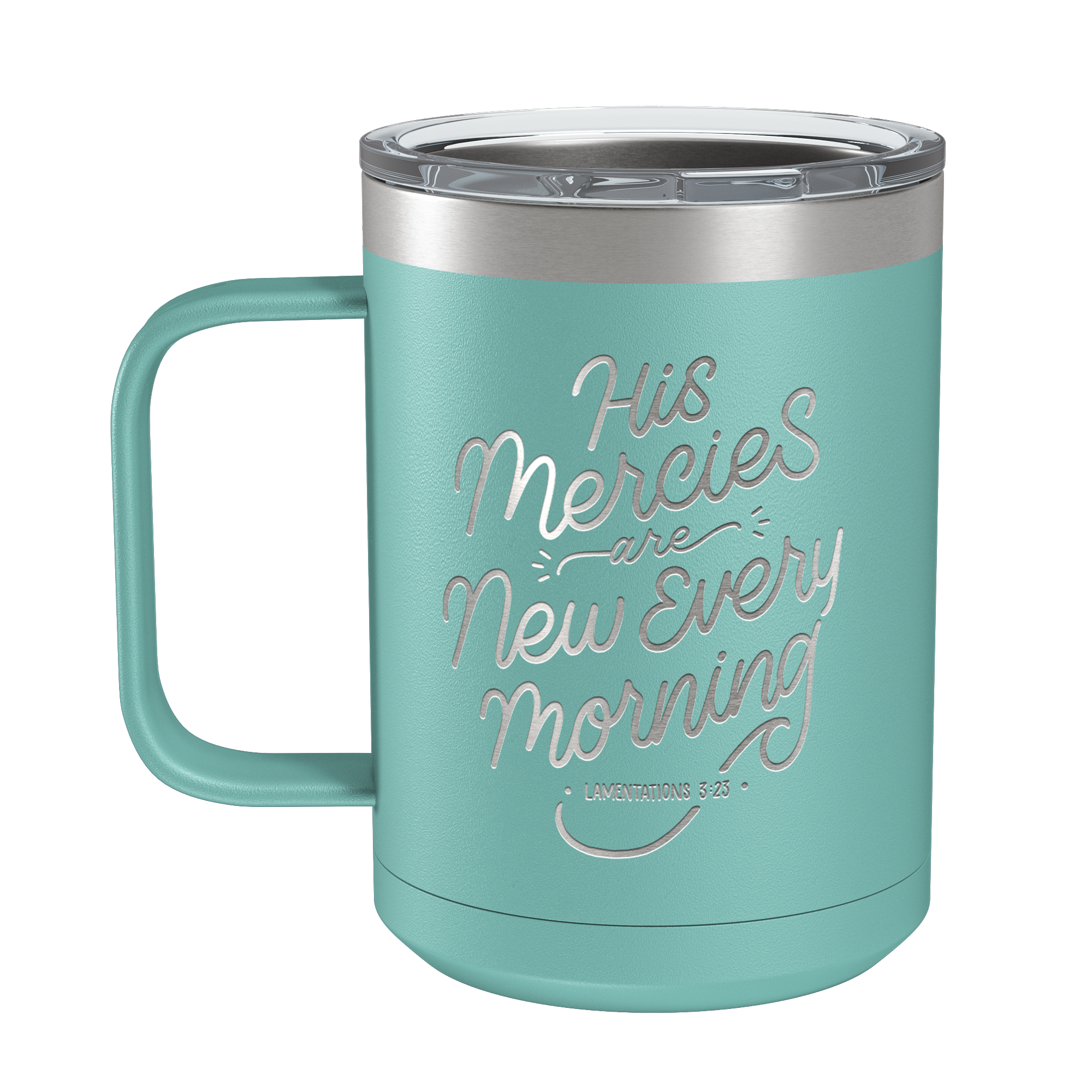 His Mercies Are New 15oz Insulated Camp Mug