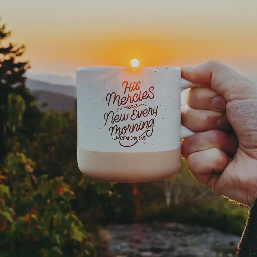 His Mercies Are New Coffee Mug #4