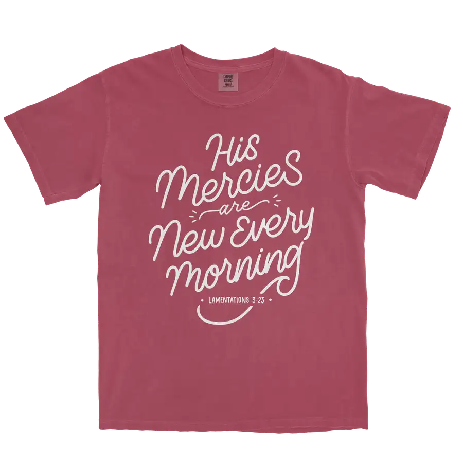 His Merices Are New Comfort Colors Heavyweight Tee