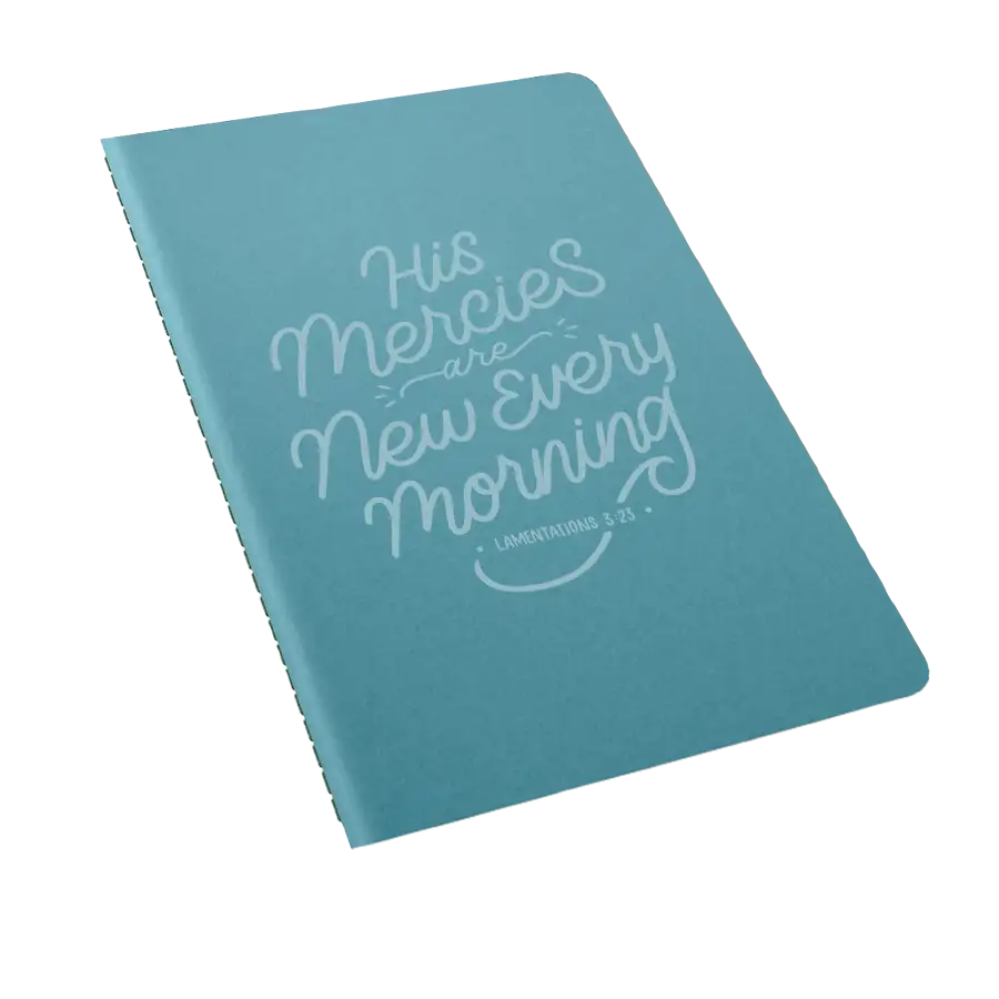 His Merices Are New Laser Etched Moleskine Journal