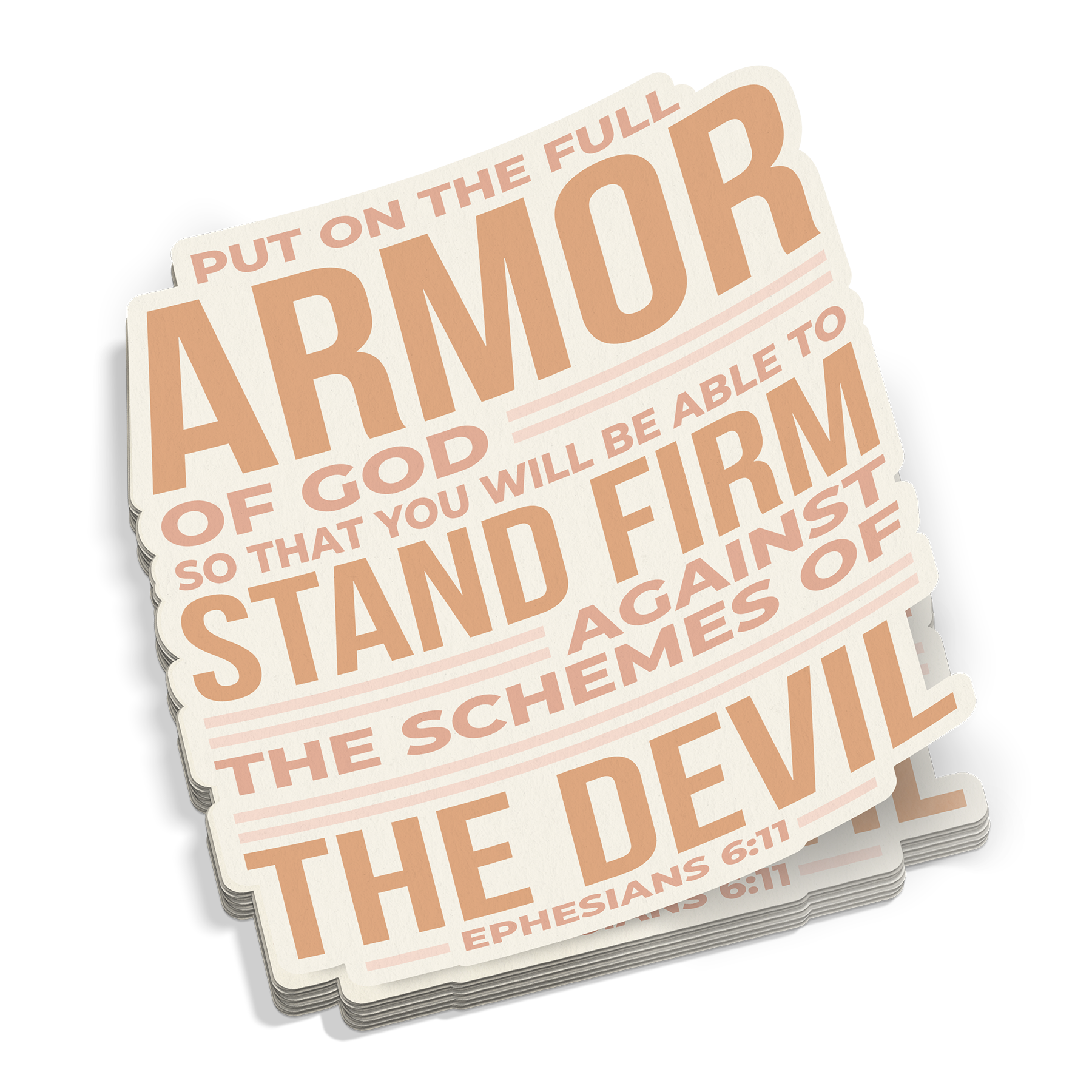 Full Armor Of God Sticker