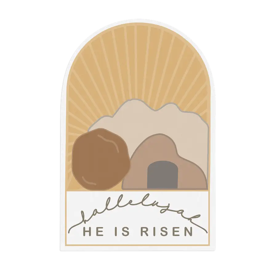 He Is Risen Sticker #2