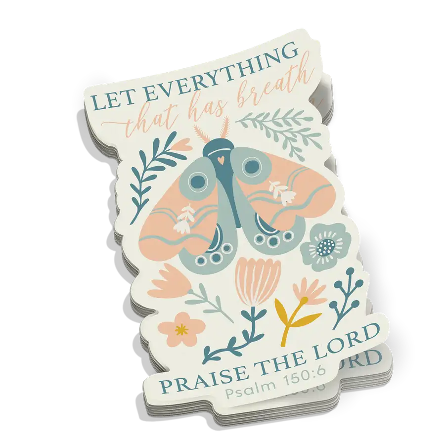 Everything That Has Breath Sticker