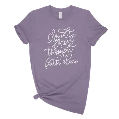 By Grace Through Faith Unisex Tee