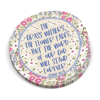 The Grass Withers Sticker