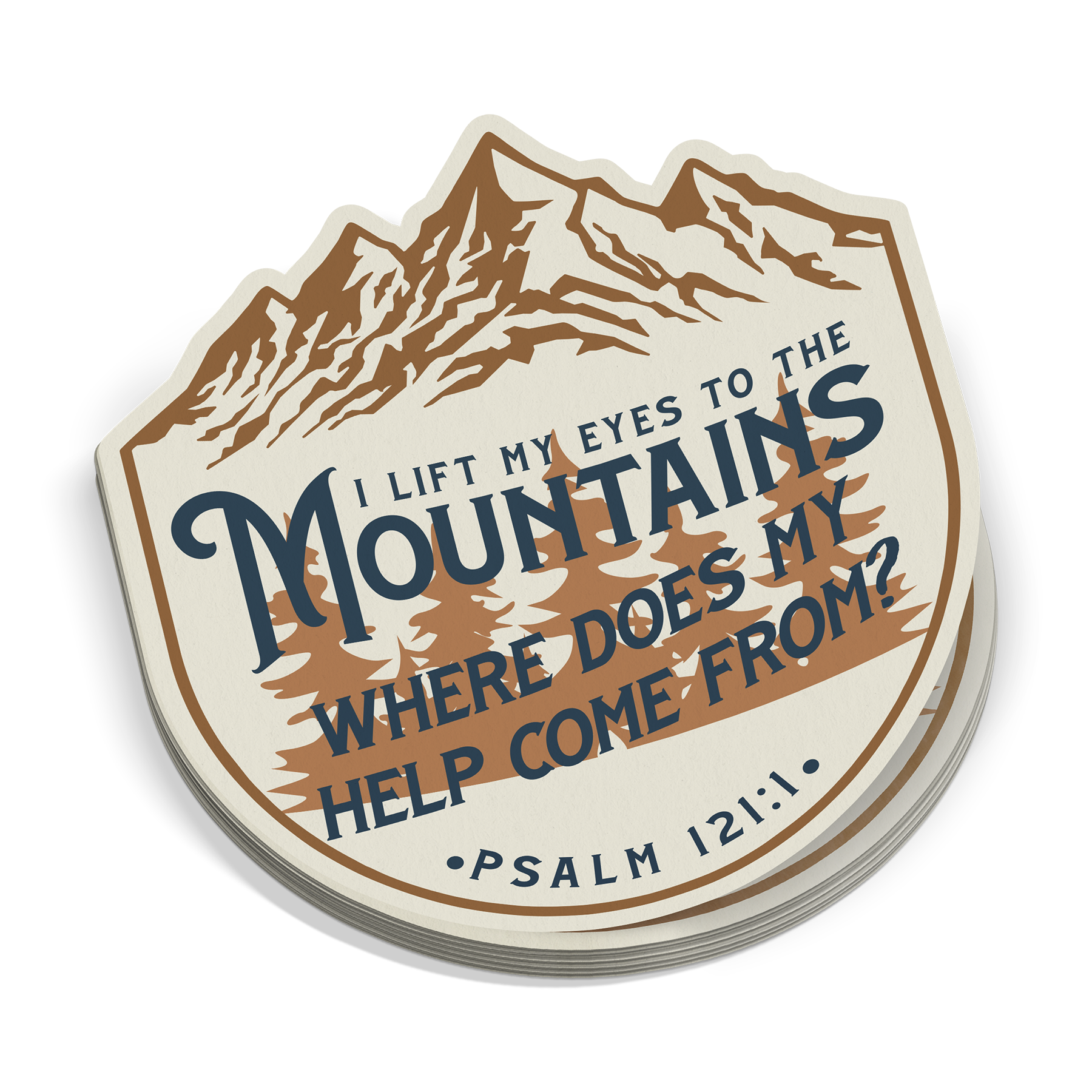 Where Does My Help Come From Sticker