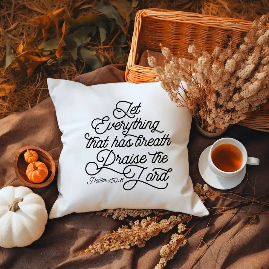 Praise The Lord Pillow Cover