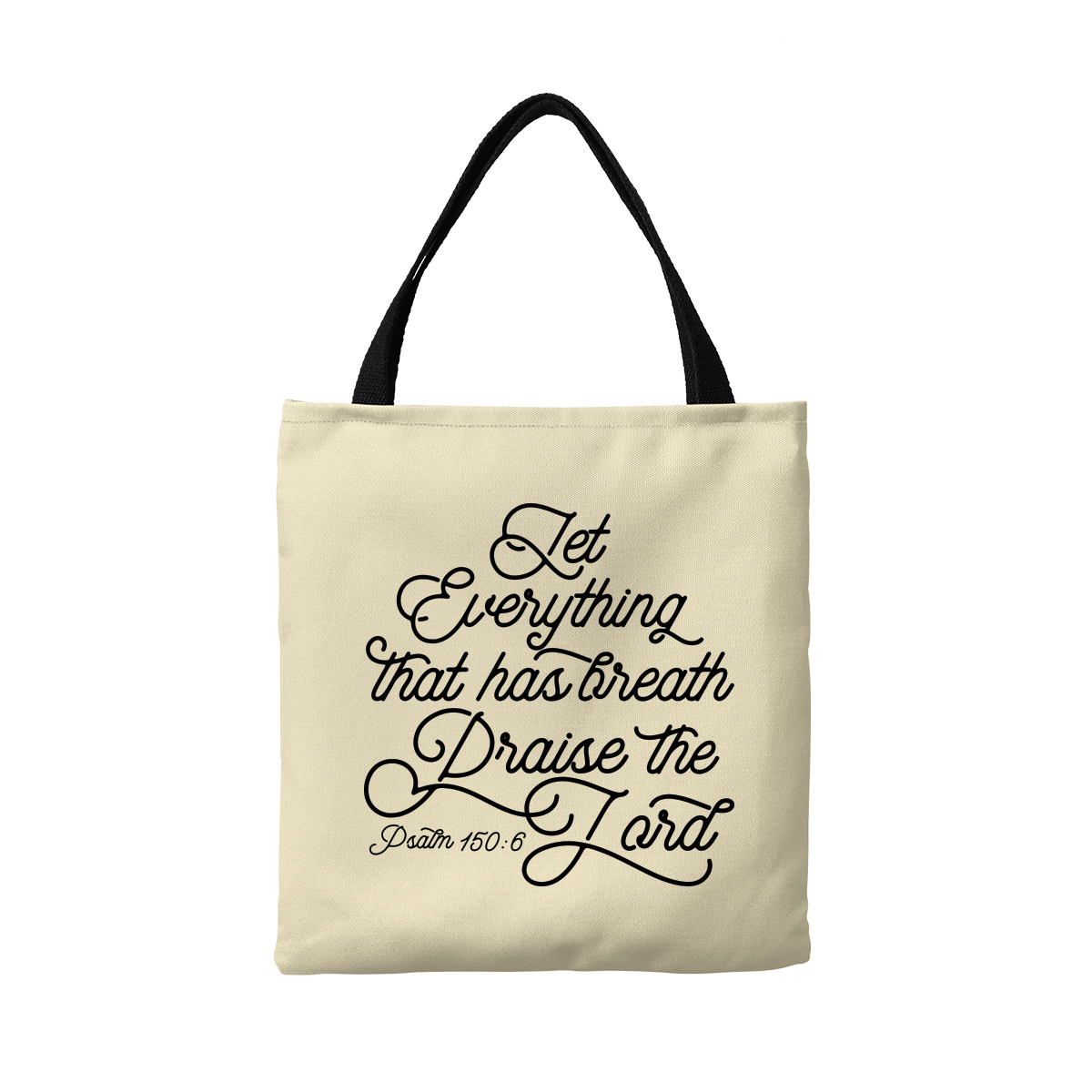 Praise The Lord Canvas Tote